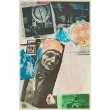 Robert Rauschenberg (1925-2008), HOMAGE TO FREDERICK KIESLER, 1966 [F. 38], signed, dated and number