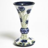 Macintyre Moorcroft Florian Poppy Vase, c.1900, height 8.6 in — 21.9 cm