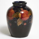 Moorcroft Pomegranate Vase, 1930s, height 6.1 in — 15.5 cm