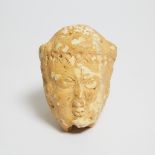 Stone Head Form Mace Head, height 4.7 in — 12 cm