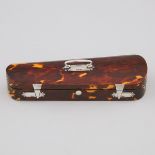 Late Victorian Silver and Tortoiseshell Case, Cornelius Desormeaux & Frank Shepherd, Chester, 1894,