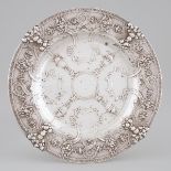 American Silver 'Renaissance' Plate, Tiffany & Co., New York, N.Y., c.1907-38, diameter 9.7 in — 24.