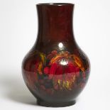 Moorcroft Flambé Grape and Leaf Large Vase, 1930s, height 13.9 in — 35.2 cm