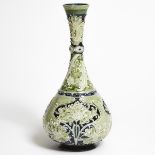 Macintyre Moorcroft Florian Cornflower Vase, c.1900, height 11 in — 28 cm