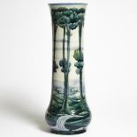 Macintyre Moorcroft Florian Landscape Large Vase, c.1903-04, height 16.1 in — 41 cm