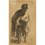 Rembrandt van Rijn (1600-1669), BEGGAR WITH A WOODEN LEG, CIRCA 1630 [HOLL, 179], White and Boon's s