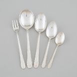 American Silver 'Enchantress' Pattern Flatware Part-Service, International Silver Co., Meriden, Ct.,