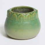 Rookwood Green Matte Glazed Small Vase, 1909, height 2.8 in — 7.2 cm