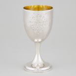 Canadian Silver Shooting Trophy Cup, Gustavus Seifert, Quebec City, Que., c.1873, height 6.7 in — 17