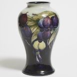 Moorcroft Wisteria Vase, c.1920, height 9.4 in — 24 cm