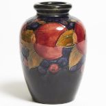 Moorcroft Pomegranate Vase, c.1925, height 5.9 in — 15 cm