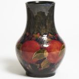 Moorcroft Pomegranate Vase, 1916-18, height 8.7 in — 22 cm