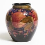 Moorcroft Pomegranate Vase, c.1916-18, height 7.8 in — 19.8 cm