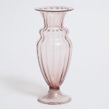 Murano Amethyst Glass Vase, possibly Vittorio Zecchin (1878-1947), 1930s, height 10.8 in — 27.5 cm