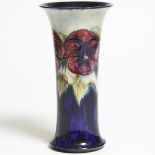 Moorcroft Pansy Vase, c.1914-16, height 10.4 in — 26.3 cm