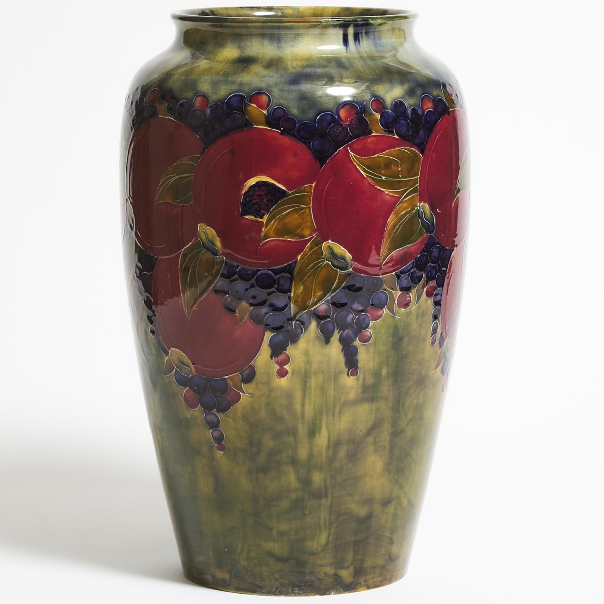 Moorcroft Pomegranate Large Vase, c.1916-18, height 14.1 in — 35.8 cm - Image 2 of 3