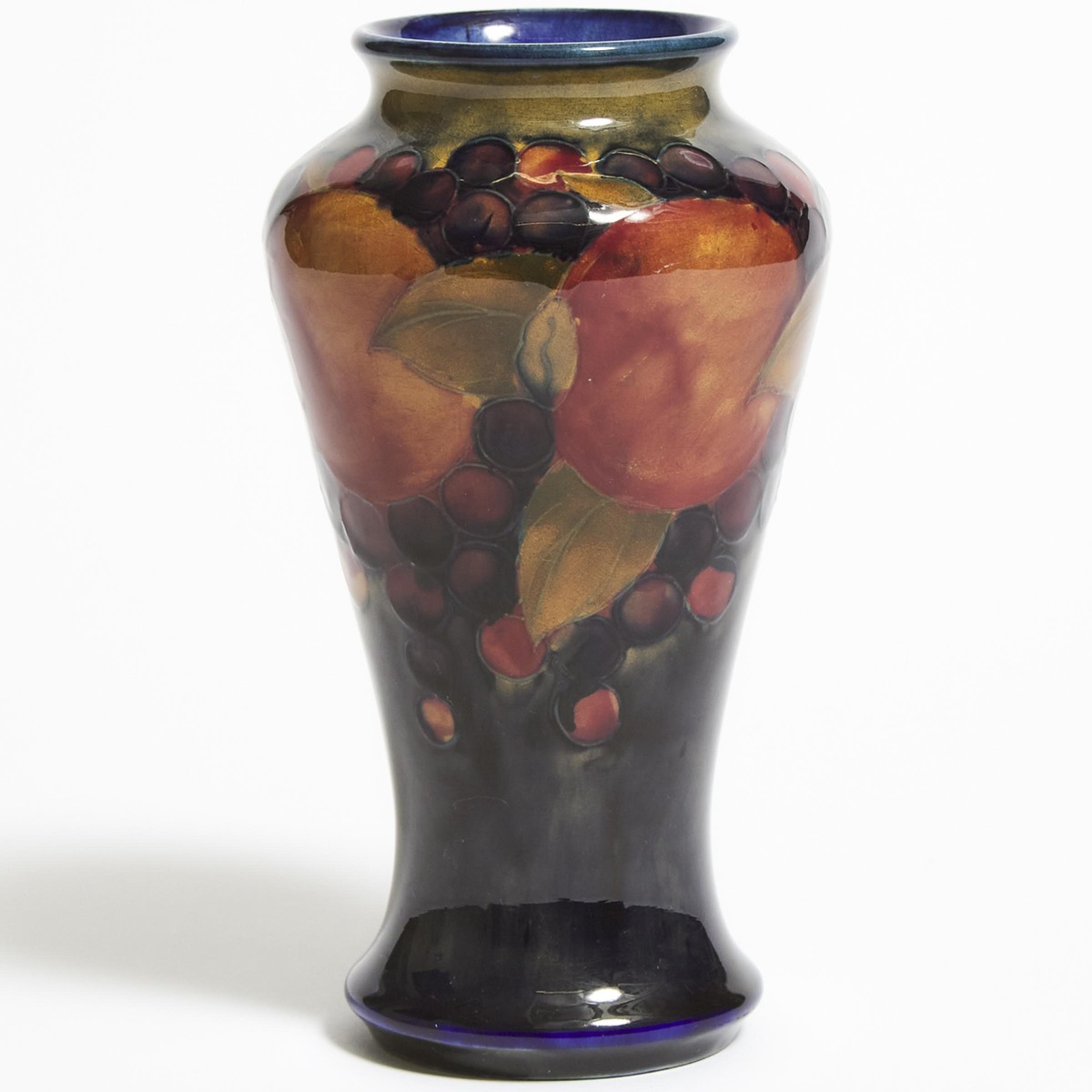 Moorcroft Pomegranate Vase, c.1920, height 6.9 in — 17.5 cm