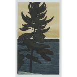 Jeremy Smith (b. 1946), Canadian, PINE TREE, BURNEGIE, 1993, screenprint in colours on wove paper, w