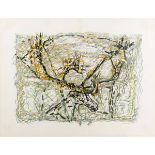 Jean Paul Riopelle, RCA (1923-2002), CARIBOU, 1976, lithograph in colours on wove paper, with full m