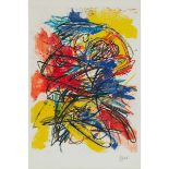 Karel Appel (1921-2006), COMPOSITION, CIRCA 1980, signed and numbered 68/75, sheet 36.4 x 25.1 in —