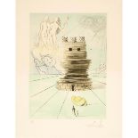 Salvador Dali (1904-1989), SIMON, FROM "TWELVE TRIBES OF ISRAEL," 1972 [F.72-6], signed and numbered