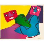 Karel Appel (1921-2006), UNTITLED, 1969, signed, dated "69" and numbered 17/75, sheet 22.4 ins x 30.