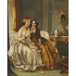 British School (19th Century), THE LOVE LETTER, 44.5 x 36 in — 113 x 91.4 cm