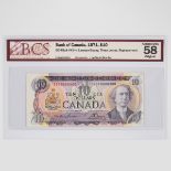 Three Bank Of Canada 1971 $10 Bank Notes, Lawson-Bouey EDX replacement; consecutive serial numbers;
