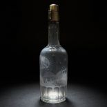 Hawkes Cut and Etched Glass Decanter, early 20th century, height 11.8 in — 30 cm