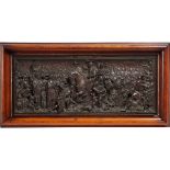 Art Union of London Copper Relief Panel Titled 'Madrid' by Elkington Mason & Co., mid 19th century,