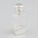 Victorian Silver Mounted Cut Glass Vinaigrette and Perfume Bottle, Sampson Mordan & Co., London, 186