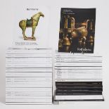 A Group of Forty-Three Christie's, Sotheby's, and Bonhams Asian Art Catalogues, 2013-2023, 佳士得苏富比集邦瀚