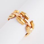 English 18k Yellow And Rose Gold Bracelet