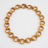 English 9k Yellow Gold Necklace