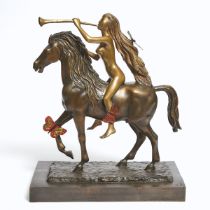 Salvador Dalí (1904-1989), LADY GODIVA WITH BUTTERFLIES, 1976-1984, conceived in 1976 and cast in 19