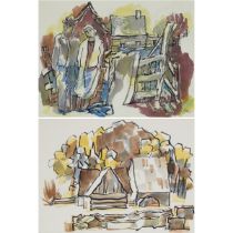 André Charles Biéler, OSA, RCA (1896-1989), TWO WORKS ON PAPER