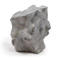 Lucy Tasseor Tutsweetok ᓗᓯ ᑕᓯᐅ ᑎᓯᑕ (1934-2012), MANY FACES, stone, 16.5 x 15 x 12 in — 41.9 x 38.1 x