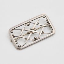 Georg Jensen Danish Sterling Silver Brooch, #266