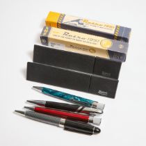 Group Of Four Pens, comprising 2 Retro 'Tornado' ballpoint pens; and 2 Bettoni ballpoint pens; all i