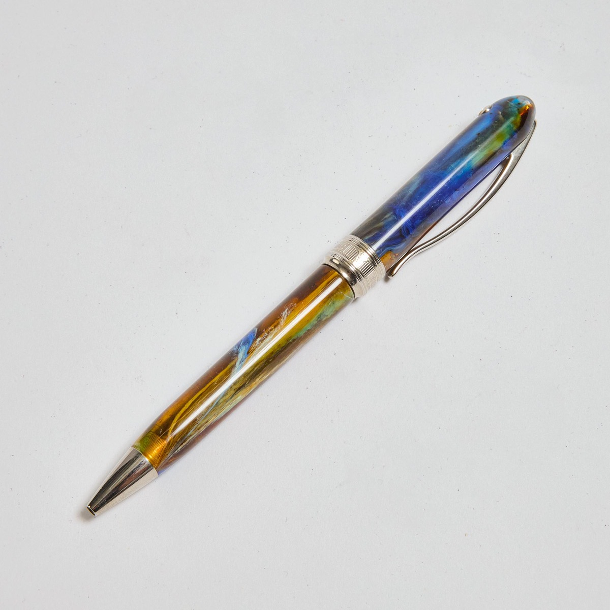 Visconti 'Van Gogh' Ballpoint Pen, vibrant multi-colour body with chrome trim; with the original box - Image 2 of 2