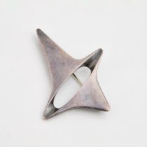 Georg Jensen Danish Sterling Silver Brooch, #339