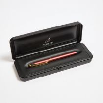 Parker Ellipse Fountain Pen, brown metallic body; in the original box