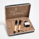 Delta Federico Fellini Commemorative Fountain Pen And Ballpoint Pen Set, limited edition #617 (fount