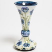 Macintyre Moorcroft Florian Poppy Vase, c.1900, height 8.7 in — 22 cm