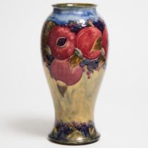 Moorcroft Pomegranate Large Vase, c.1916-18, height 13.7 in — 34.8 cm