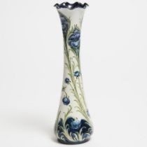 Macintyre Moorcroft Florian Ware Poppy Vase, c.1900, height 12.1 in — 30.7 cm