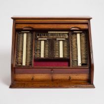 Ophthalmologist's Trial Lens Case, early 20th century, 17.75 x 23 x 13.75 in — 45.1 x 58.4 x 34.9 cm