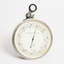 English Engineer's Surveying Aneroid Altimeter, Short & Mason, London, mid 20th century, instrument