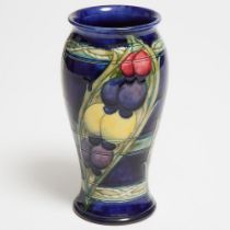 Moorcroft Banded Wisteria Panels Vase, 1925-30, height 7.6 in — 19.2 cm