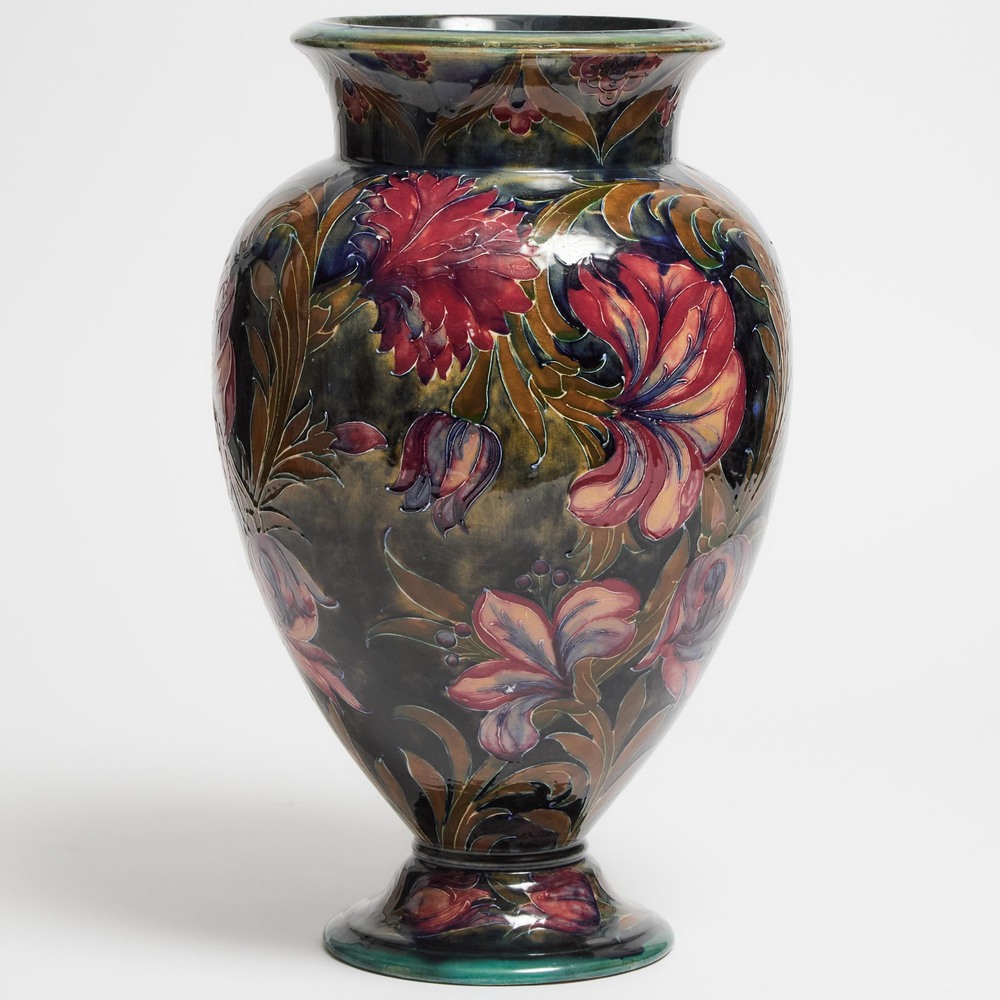 Moorcroft Large Spanish Vase, dated 1915, height 17.9 in — 45.5 cm - Image 2 of 3